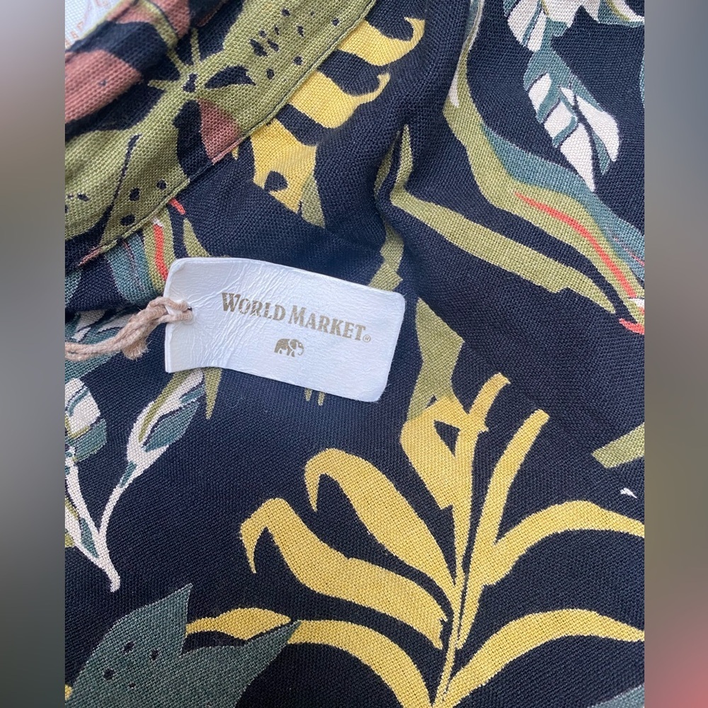 World Market pants Boho Harem Palazzo size S/M NWT - Picture 4 of 6